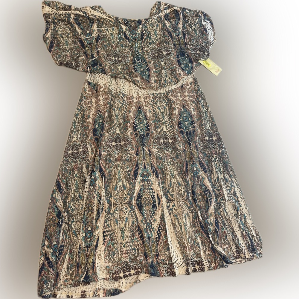 Reba Multicolor Patterned Dress